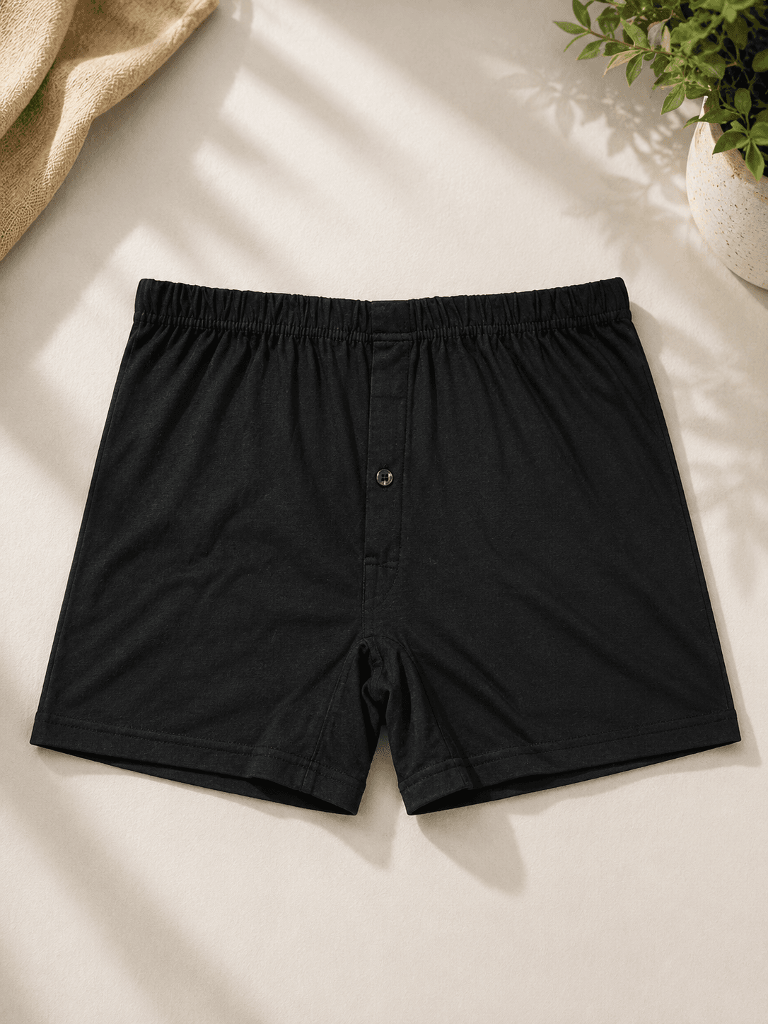 Plain Men Boxer UnderElastic