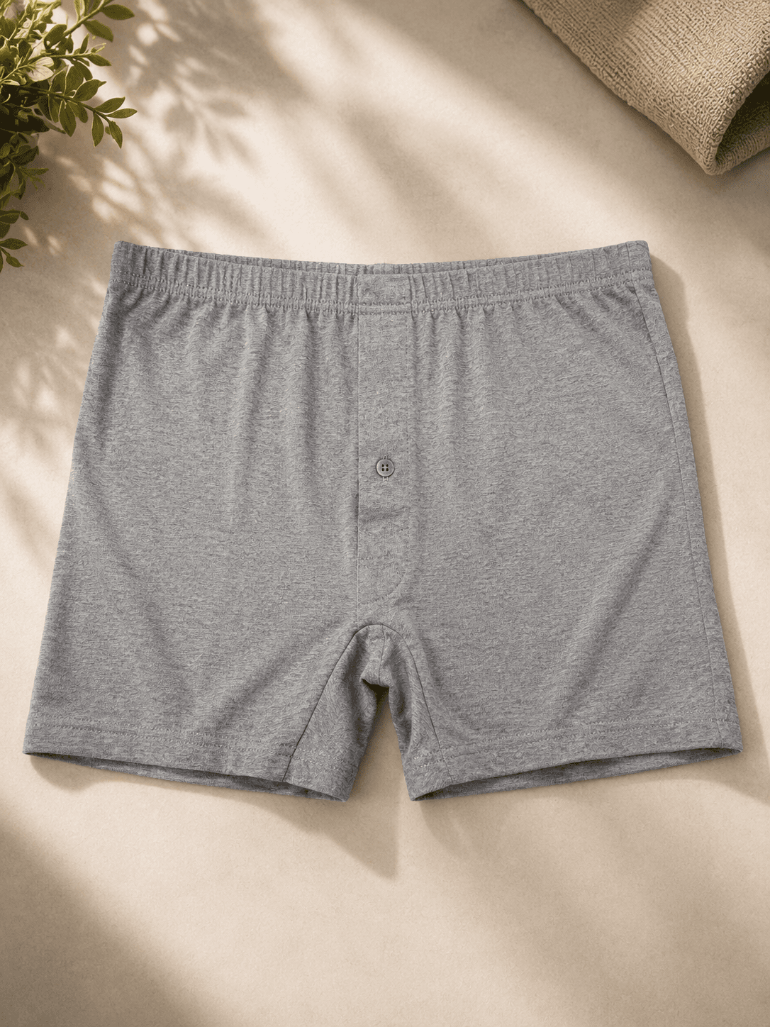 Plain Men Boxer UnderElastic